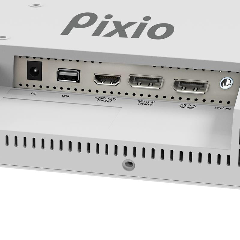 Pixio PX259 Prime S White 25 Inch 360Hz Refresh Rate FHD 1080P Resolution Fast Nano IPS Panel 1Ms White Gaming Monitor with Adaptive Sync